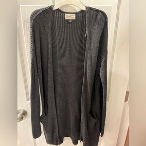 Target. Women’s small, black cardigan.